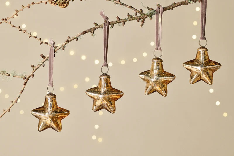 Baubles - Large Gold Stars