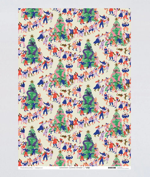Wrapping paper - Christmas Festival