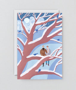 Little birds of winter - Christmas Card