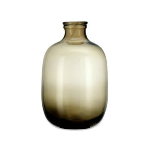 Glass Vase - Vintage Brown
